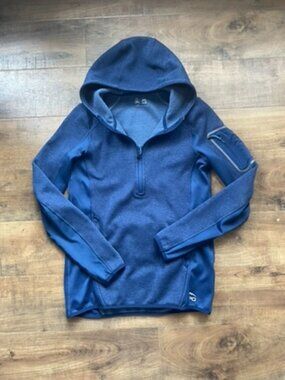 Cabelas XPG Hoodie Womens Small Blue Performance Fleece Outdoor